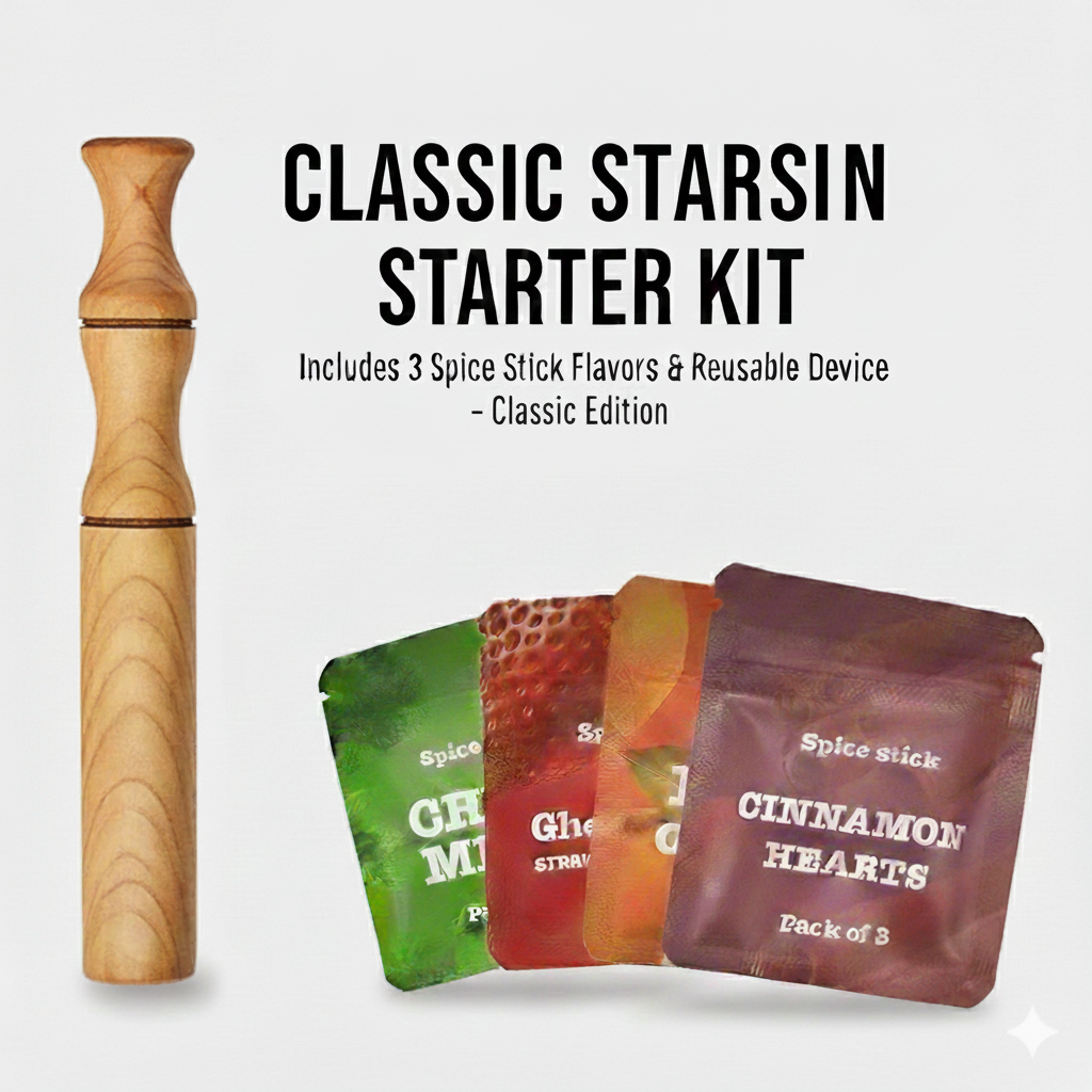 Aromatherapy Inhaler Clasic Pack 3 Sabores